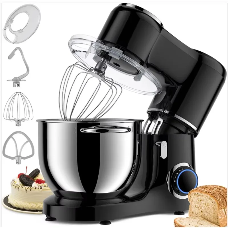 Large 7L Capacity Household Electric Food Mixer Stand/Table Kneading Machine with Mixing Bowl Accessory Accessory Accessories
Large 7L Capacity Household Electric Food Mixer Stand/Table Kneading Machine with Mixing Bowl Accessory Accessory Accessories