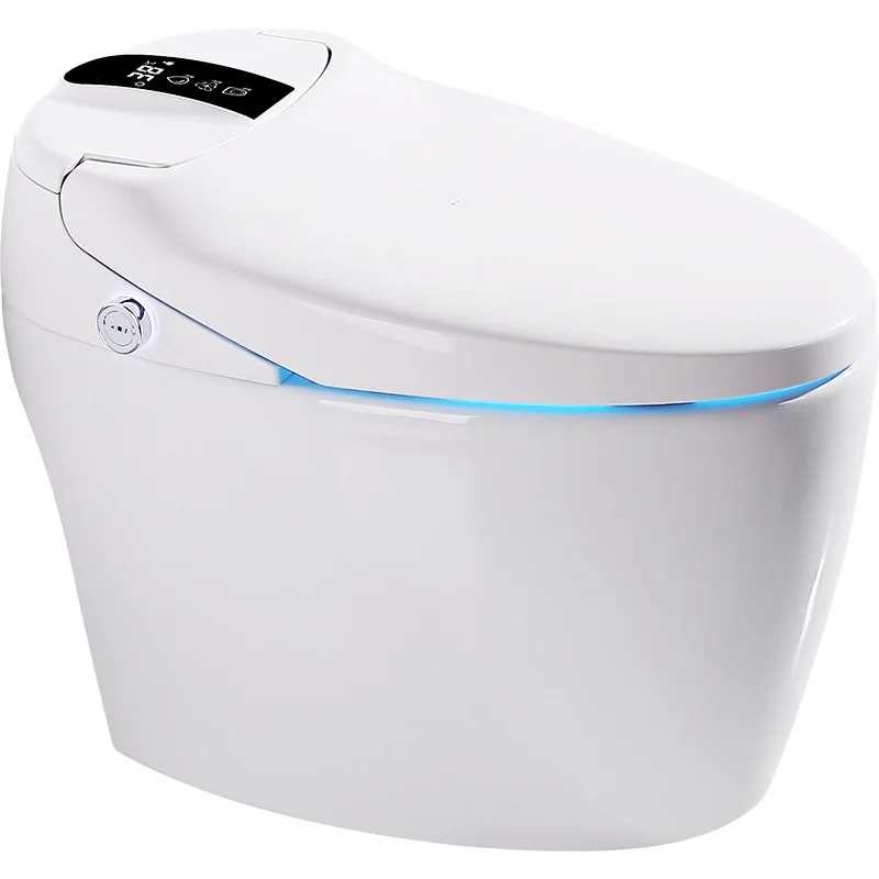 Luxury S-trap Automatic Opening Cover Intelligent WC Remote Controlled Smart Toilet Bidet RS033C
Luxury S-trap Automatic Opening Cover Intelligent WC Remote Controlled Smart Toilet Bidet RS033C