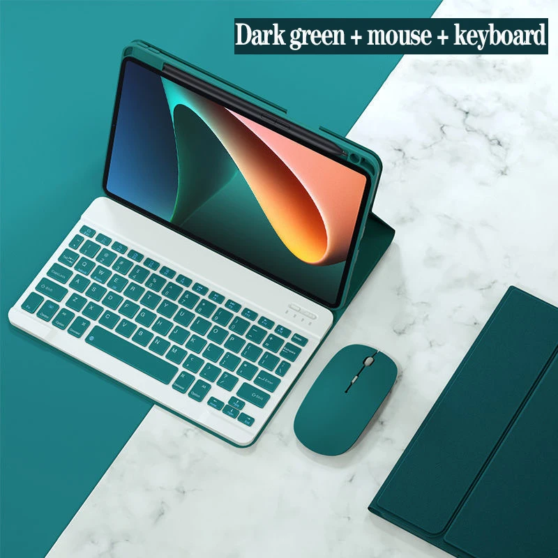 For 2021 Xiaomi Mi pad 5 case wireless Keyboard Wireless Mouse Case for Xiaomi Mi Pad 5 Pro With Pencil Holder Smart Cover Funda
For 2021 Xiaomi Mi pad 5 case wireless Keyboard Wireless Mouse Case for Xiaomi Mi Pad 5 Pro With Pencil Holder Smart Cover Funda