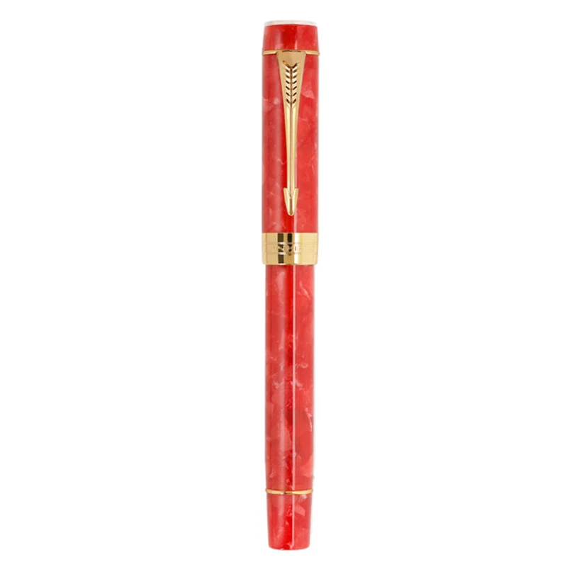 Jinhao 100 Multi Colors Red Resin Barrel Fountain Pen Fine Nib Gold Trim W/Converter Writing Business Office School Supplies
Jinhao 100 Multi Colors Red Resin Barrel Fountain Pen Fine Nib Gold Trim W/Converter Writing Business Office School Supplies
