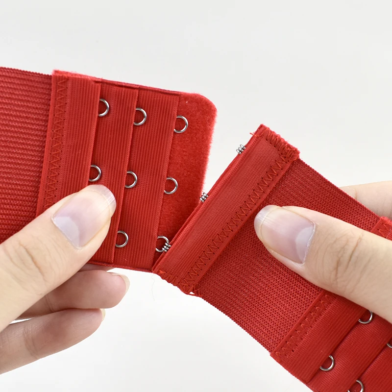 2/5/10Pcs Meetee 32-75mm 3 Row Bra Extension Buckle Underwear Hook Back Adjust Buckles Colorful Elastic Band Sewing Accessories 
2/5/10Pcs Meetee 32-75mm 3 Row Bra Extension Buckle Underwear Hook Back Adjust Buckles Colorful Elastic Band Sewing Accessories