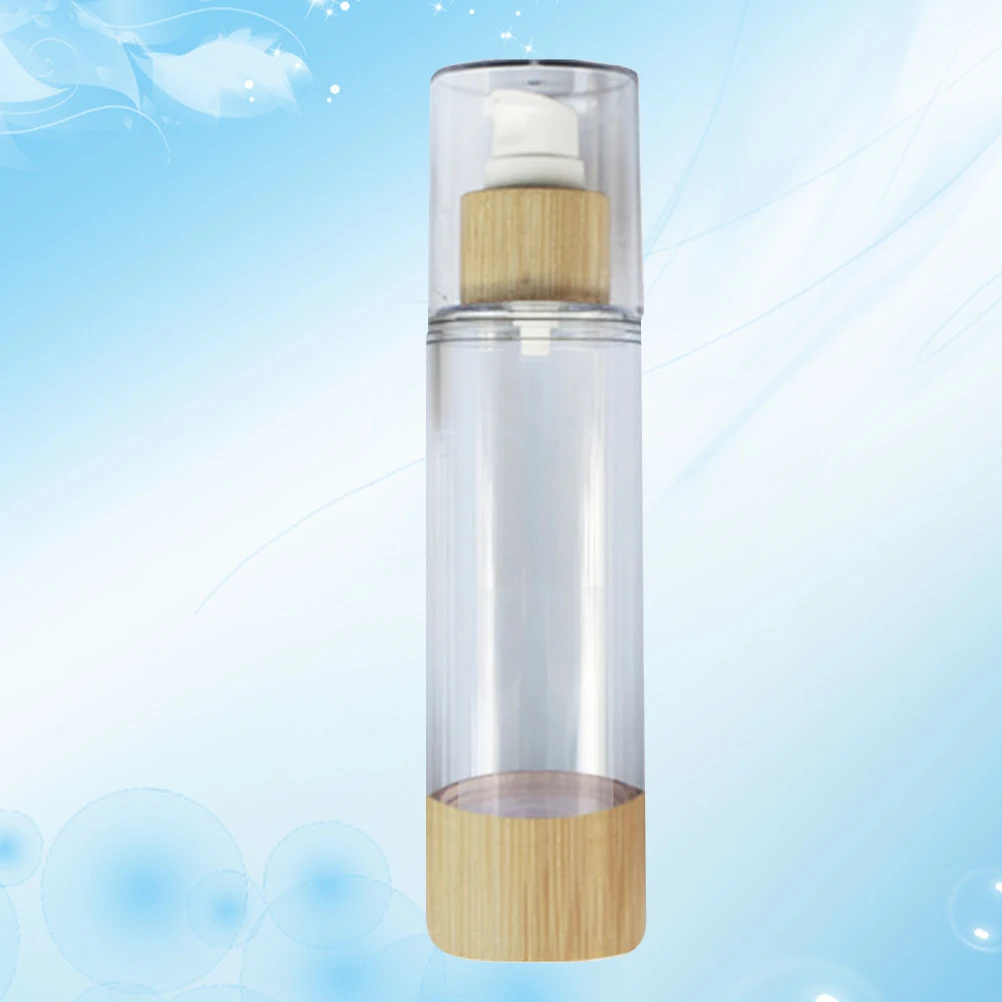 Bamboo Bottles 100ml Leakproof Travel Containers Refillable Plastic Bamboo Material Non-Toxic Light for Creams
Bamboo Bottles 100ml Leakproof Travel Containers Refillable Plastic Bamboo Material Non-Toxic Light for Creams