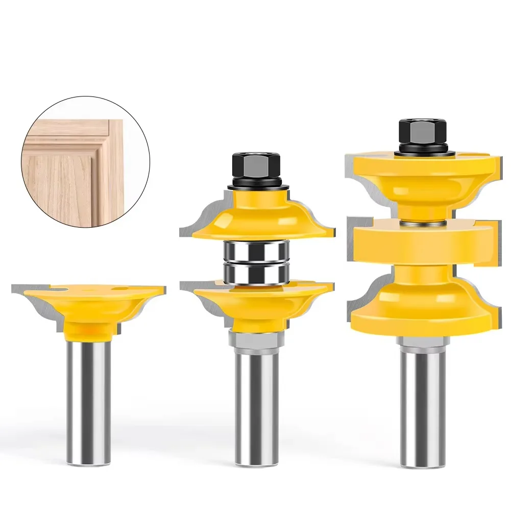 3 шт./компл. 1/2 "12 мм фреза с хвостовиком для резьбы по дереву, набор фрез для внутренней двери с шипом, набор фрез Ogee, одинаковые фрезы R & S
3 шт./компл. 1/2 "12 мм фреза с хвостовиком для резьбы по дереву, набор фрез для внутренней двери с шипом, набор фрез Ogee, одинаковые фрезы R & S