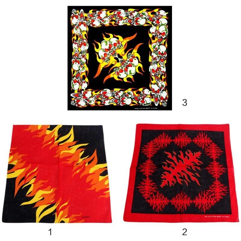 55x55cm Unisex Multifunction Square Bandana Hot Burning Theme Print
55x55cm Unisex Multifunction Square Bandana Hot Burning Theme Print