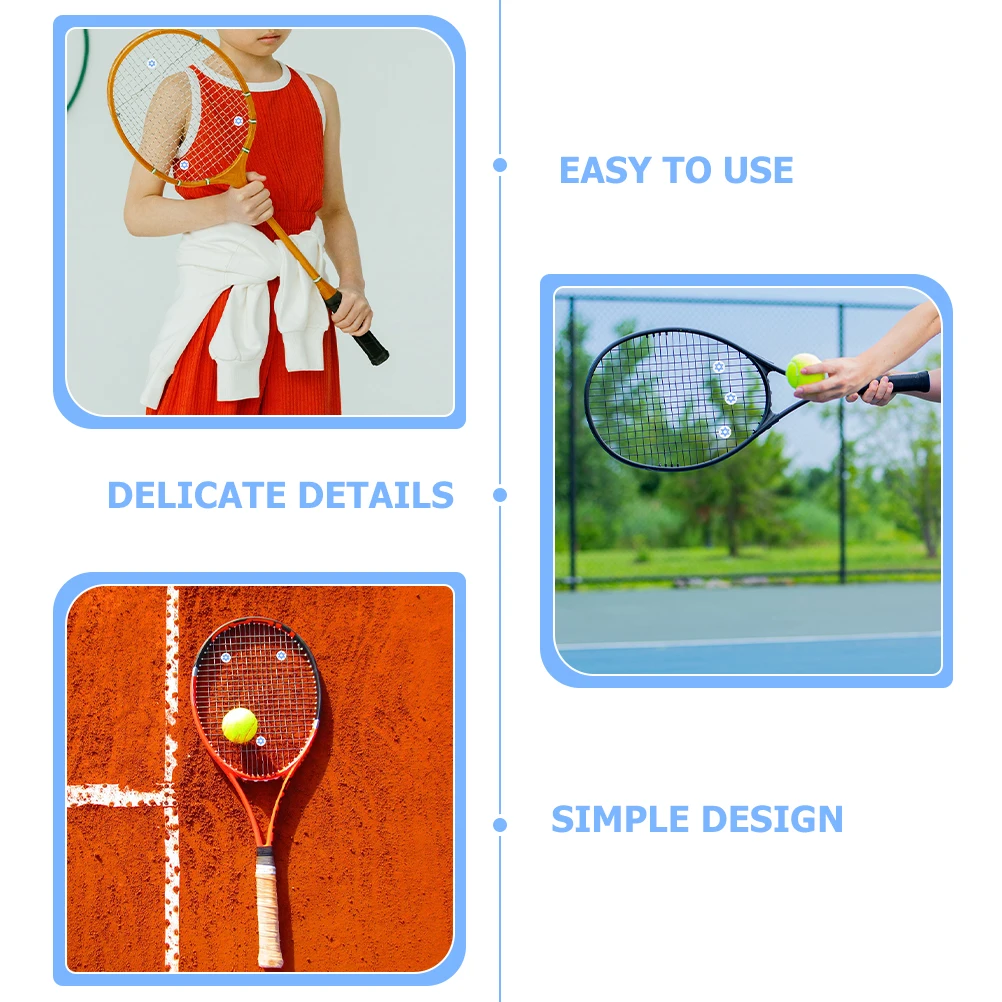 6Pcs Tennis Racket Vibration Absorber Dampener Silicone Shock Protection Accessories
6Pcs Tennis Racket Vibration Absorber Dampener Silicone Shock Protection Accessories