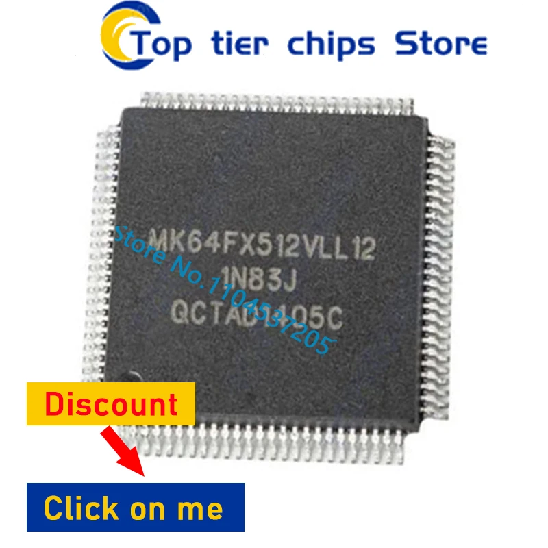 1PCS MK64FX512VLL12 MK64FX512VLQ12 MK66FN2M0VLQ18 MK66FX1M0VMD18 MK70FX512VMJ12 MK70FX512VMJ15 MKS22FN256VLL12
1PCS MK64FX512VLL12 MK64FX512VLQ12 MK66FN2M0VLQ18 MK66FX1M0VMD18 MK70FX512VMJ12 MK70FX512VMJ15 MKS22FN256VLL12