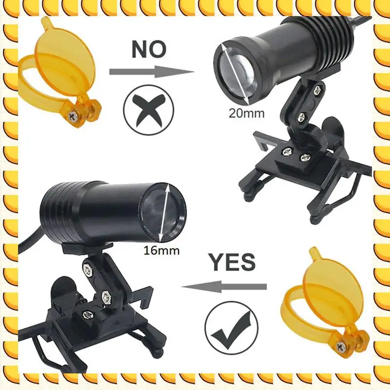 BAAU 2PCS Yellow Filter For LED Head Light Lamp Loupes Useful Lab Illumination Optical Binocular Magnifier Accessories
BAAU 2PCS Yellow Filter For LED Head Light Lamp Loupes Useful Lab Illumination Optical Binocular Magnifier Accessories