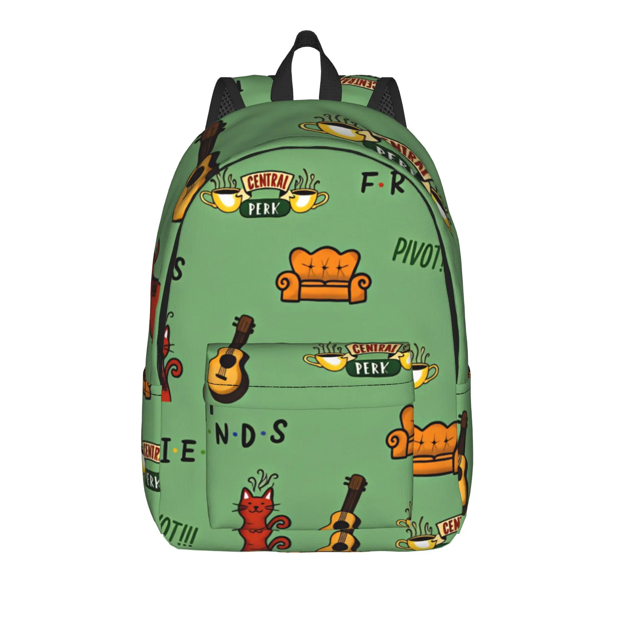 Friends Casual Repeat Pattern Backpack Girl Polyester Outdoor Style Backpacks Lightweight Casual High School Bags Rucksack
Friends Casual Repeat Pattern Backpack Girl Polyester Outdoor Style Backpacks Lightweight Casual High School Bags Rucksack