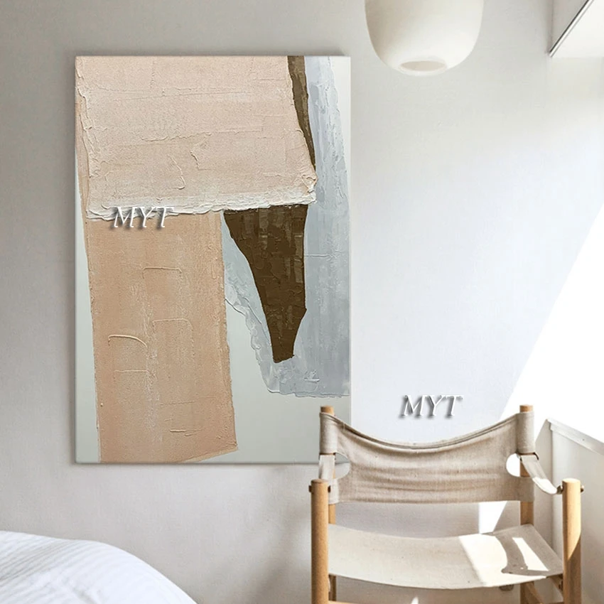 New Arrival Light Color Abstract Oil Painting Living Room Canvas Art Wall Decoration No Framed Hand Painted Picture Home Decor
New Arrival Light Color Abstract Oil Painting Living Room Canvas Art Wall Decoration No Framed Hand Painted Picture Home Decor