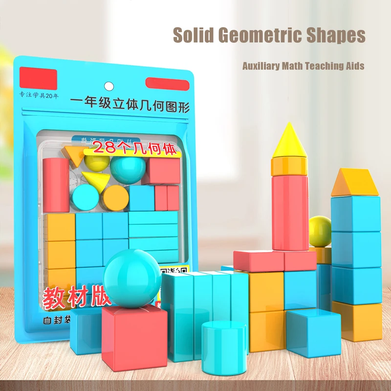 28/36PCS 3D Shapes Geometric Solids Set Educational Toy Stem Toys for Math 3D Shapes for Teaching Geometry Set for Children Gift
28/36PCS 3D Shapes Geometric Solids Set Educational Toy Stem Toys for Math 3D Shapes for Teaching Geometry Set for Children Gift