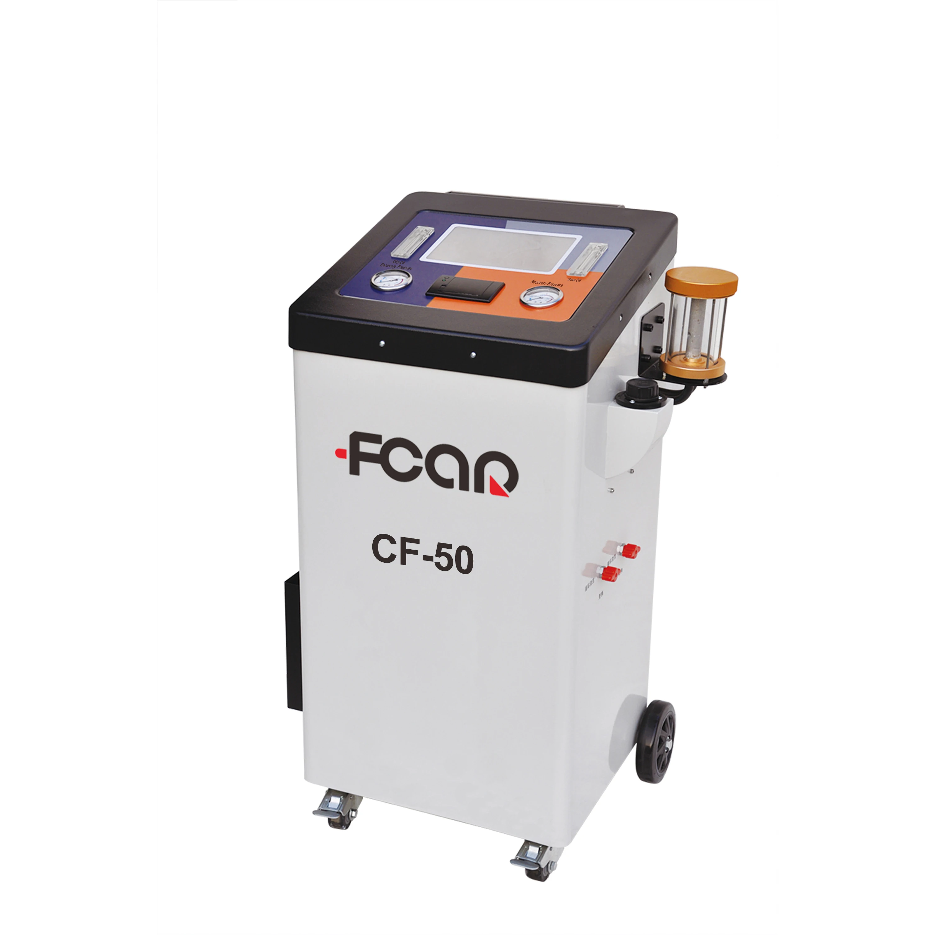 Cooling System Flushing And Change Machine Fcar CF-50 Equipped With Water Tank 10-inch Touch Screen Engine Coolant Flush Machine
Cooling System Flushing And Change Machine Fcar CF-50 Equipped With Water Tank 10-inch Touch Screen Engine Coolant Flush Machine