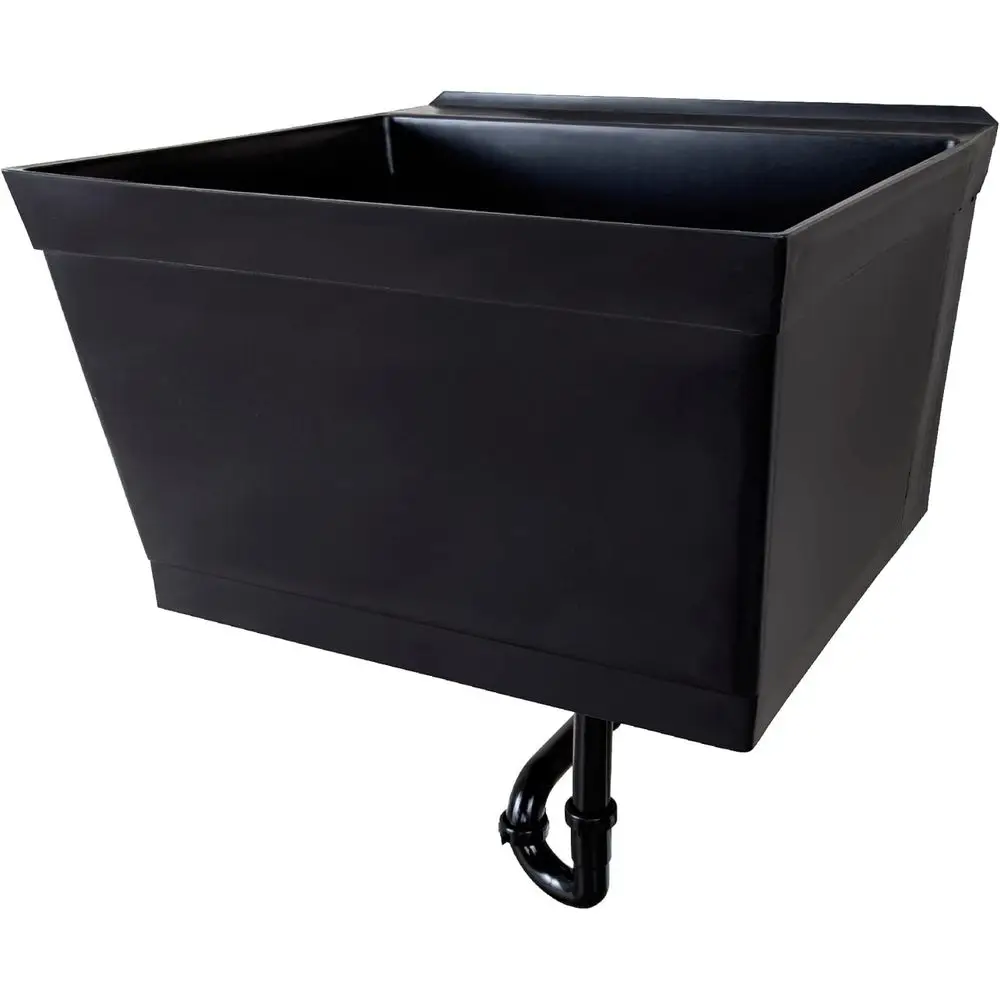 Wall-Mounted Utility Sink Kit for Laundry, Garage, and Workshops
Wall-Mounted Utility Sink Kit for Laundry, Garage, and Workshops
