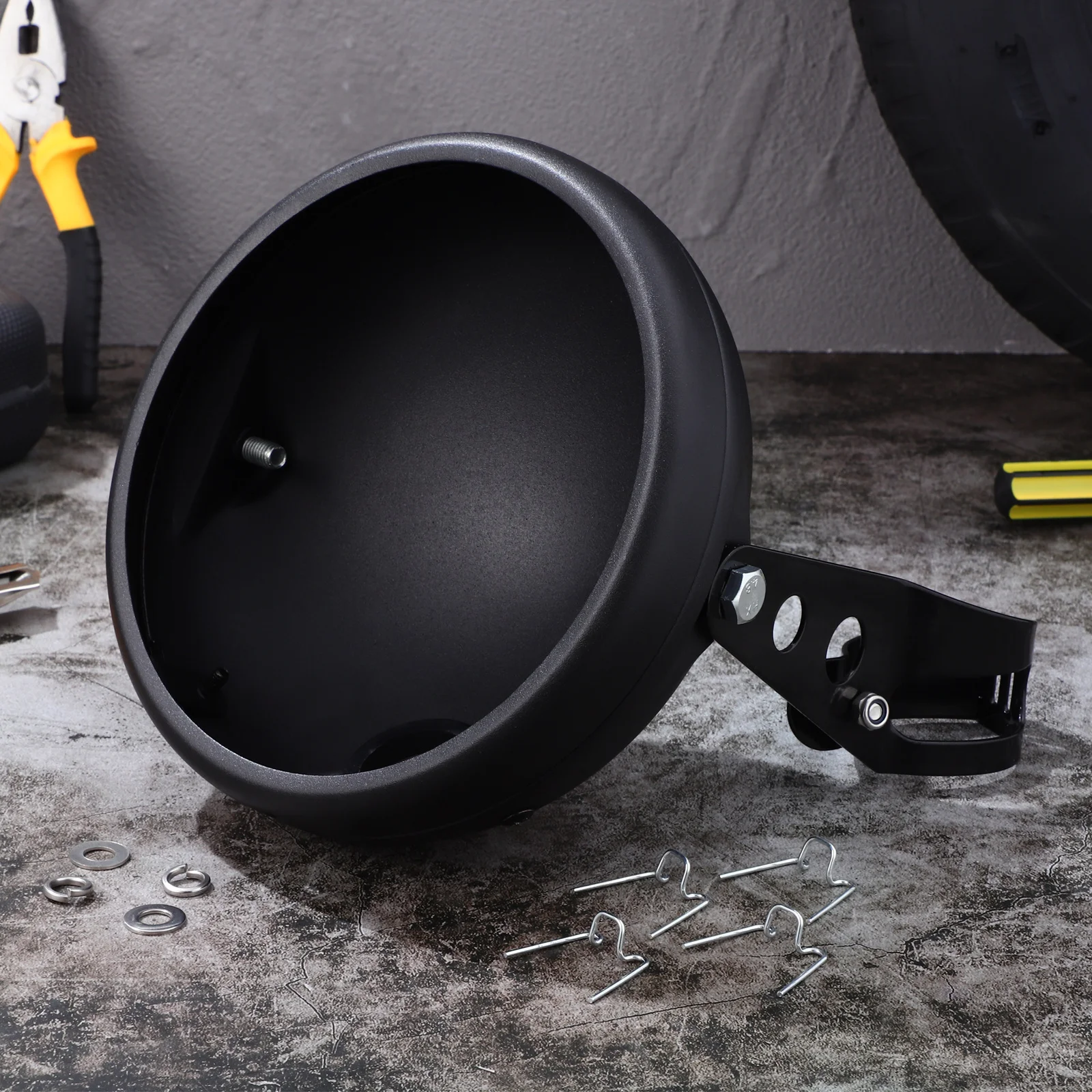 Motorcycle Headlight Housing Sturdy Pc Headlamp Housing Bracket Easy Install Cover for Motorbike Lens Protection and Stable
Motorcycle Headlight Housing Sturdy Pc Headlamp Housing Bracket Easy Install Cover for Motorbike Lens Protection and Stable