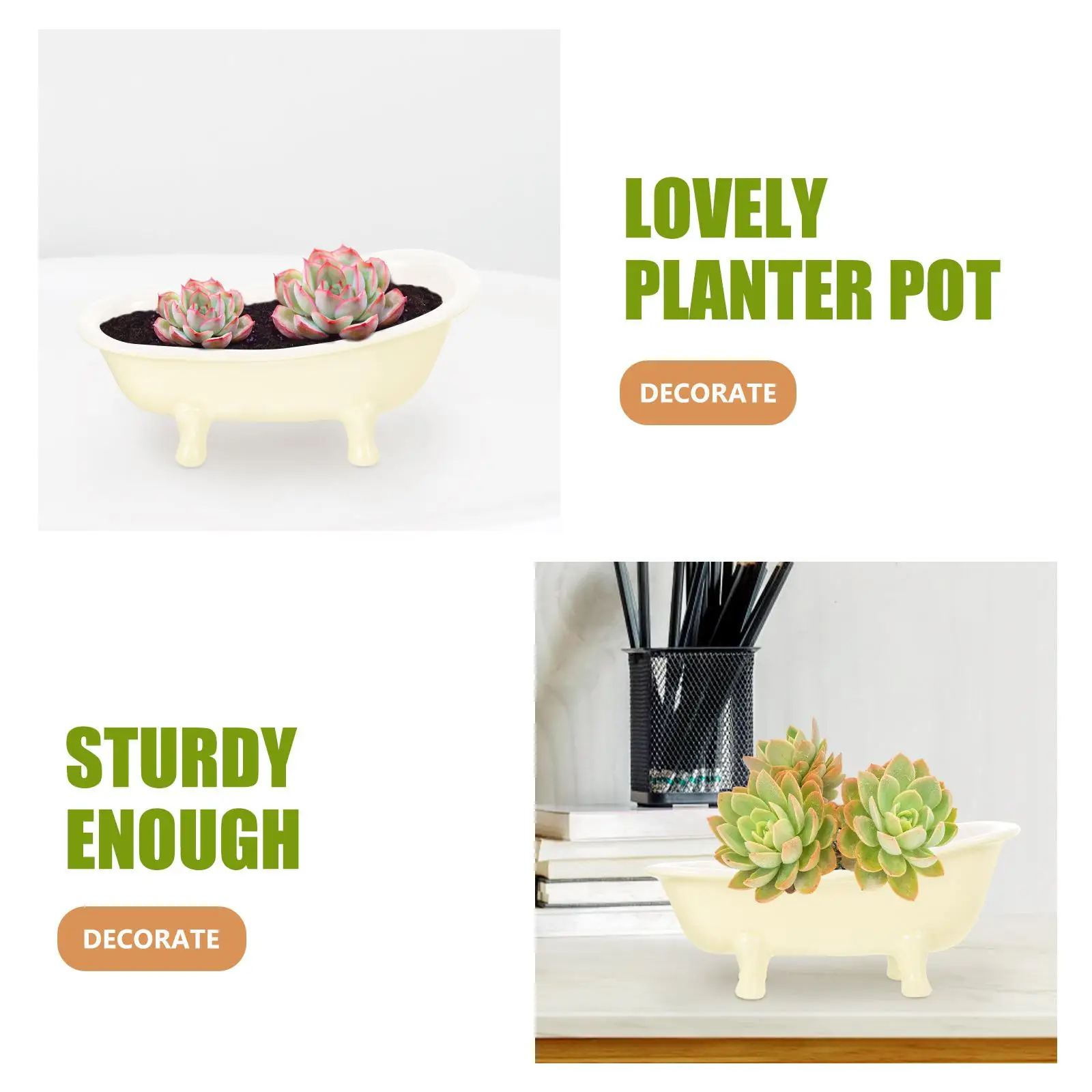 Ceramic Flower Pot for Succulent Cactus Small Bonsai Desk Garden Decor Farmhouse Planter Mini Planters Tub Planter Yellow Color
Ceramic Flower Pot for Succulent Cactus Small Bonsai Desk Garden Decor Farmhouse Planter Mini Planters Tub Planter Yellow Color