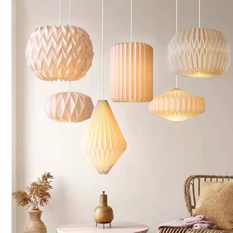 Creative Paper Origami Lantern Shade Foldable Light Shade Hanging Lamp Cover Living Room Bedroom Dining Room Decorations
Creative Paper Origami Lantern Shade Foldable Light Shade Hanging Lamp Cover Living Room Bedroom Dining Room Decorations