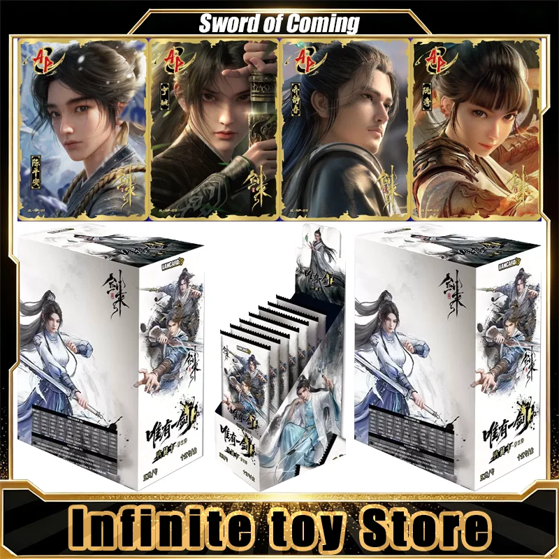 VANCARD'S Sword of Coming Card Only One Sword Vol.3 Genuine Anime Trading Cards Mystery Box Set Holiday Toys Birthday Gifts
VANCARD'S Sword of Coming Card Only One Sword Vol.3 Genuine Anime Trading Cards Mystery Box Set Holiday Toys Birthday Gifts