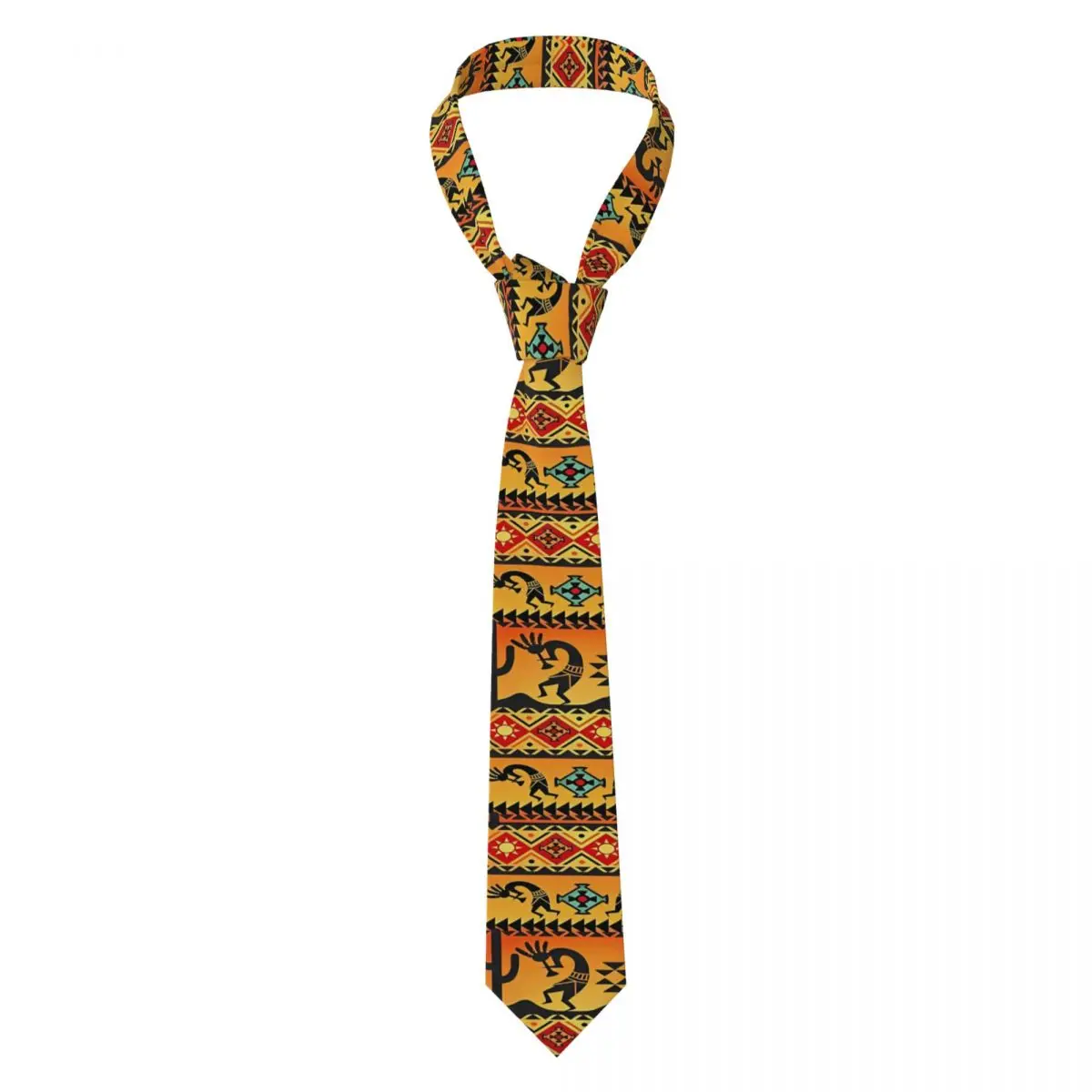 Southwestern Aztec Kokopelli Necktie 8 cm African Tribal Neck Ties Shirt Accessories Cravat Wedding Accessories Cosplay Props
Southwestern Aztec Kokopelli Necktie 8 cm African Tribal Neck Ties Shirt Accessories Cravat Wedding Accessories Cosplay Props