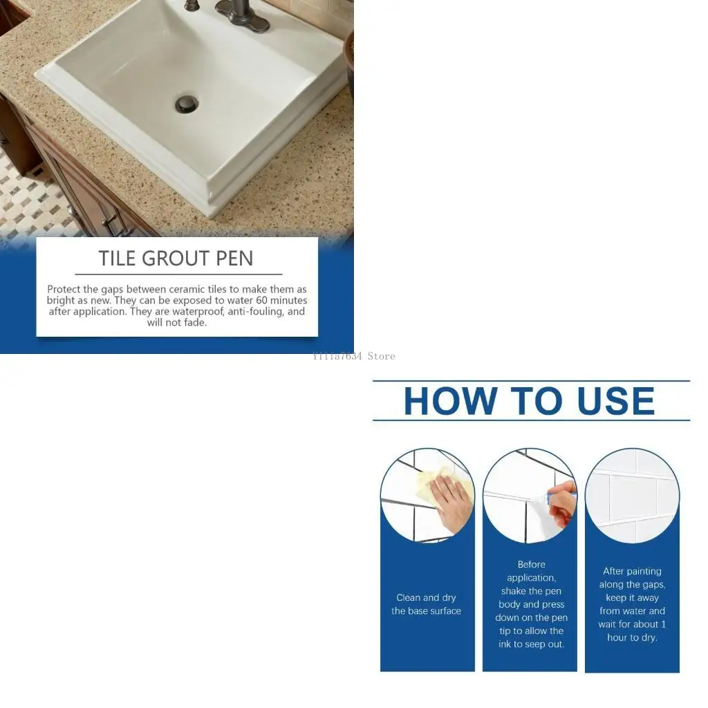Водостойкая ручка-наполнитель для затирки плитки, наполнитель для плитки для ванной комнаты, восстановление плитки на стене,
Водостойкая ручка-наполнитель для затирки плитки, наполнитель для плитки для ванной комнаты, восстановление плитки на стене,