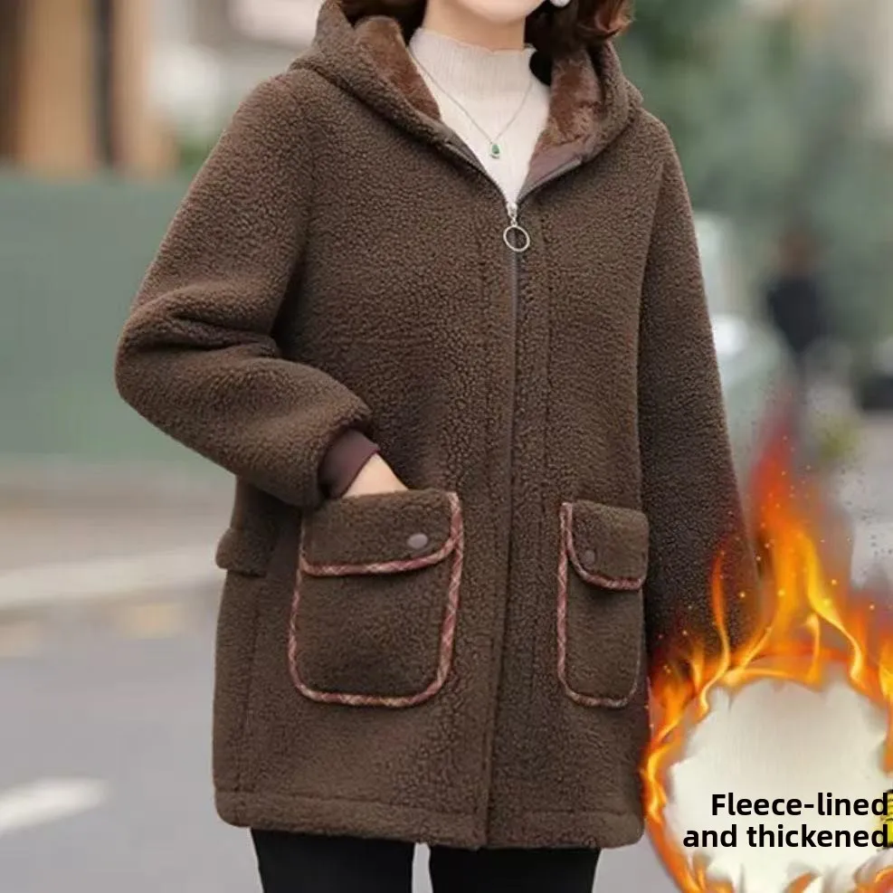 Пальто из утолщенного бархата с эффектом пуха, осенне-зимнее, новое, модное, для женщин среднего и старшего возраста
Пальто из утолщенного бархата с эффектом пуха, осенне-зимнее, новое, модное, для женщин среднего и старшего возраста