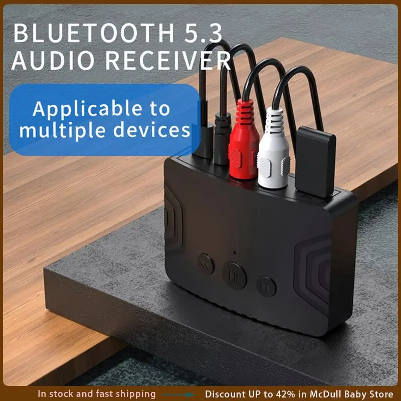 ABJA-Bluetooth 5.3 аудиоприемник 3,5 мм AUX USB U-диск стерео музыка беспроводной аудио адаптер для ТВ автомобильный динамик усилитель
ABJA-Bluetooth 5.3 аудиоприемник 3,5 мм AUX USB U-диск стерео музыка беспроводной аудио адаптер для ТВ автомобильный динамик усилитель