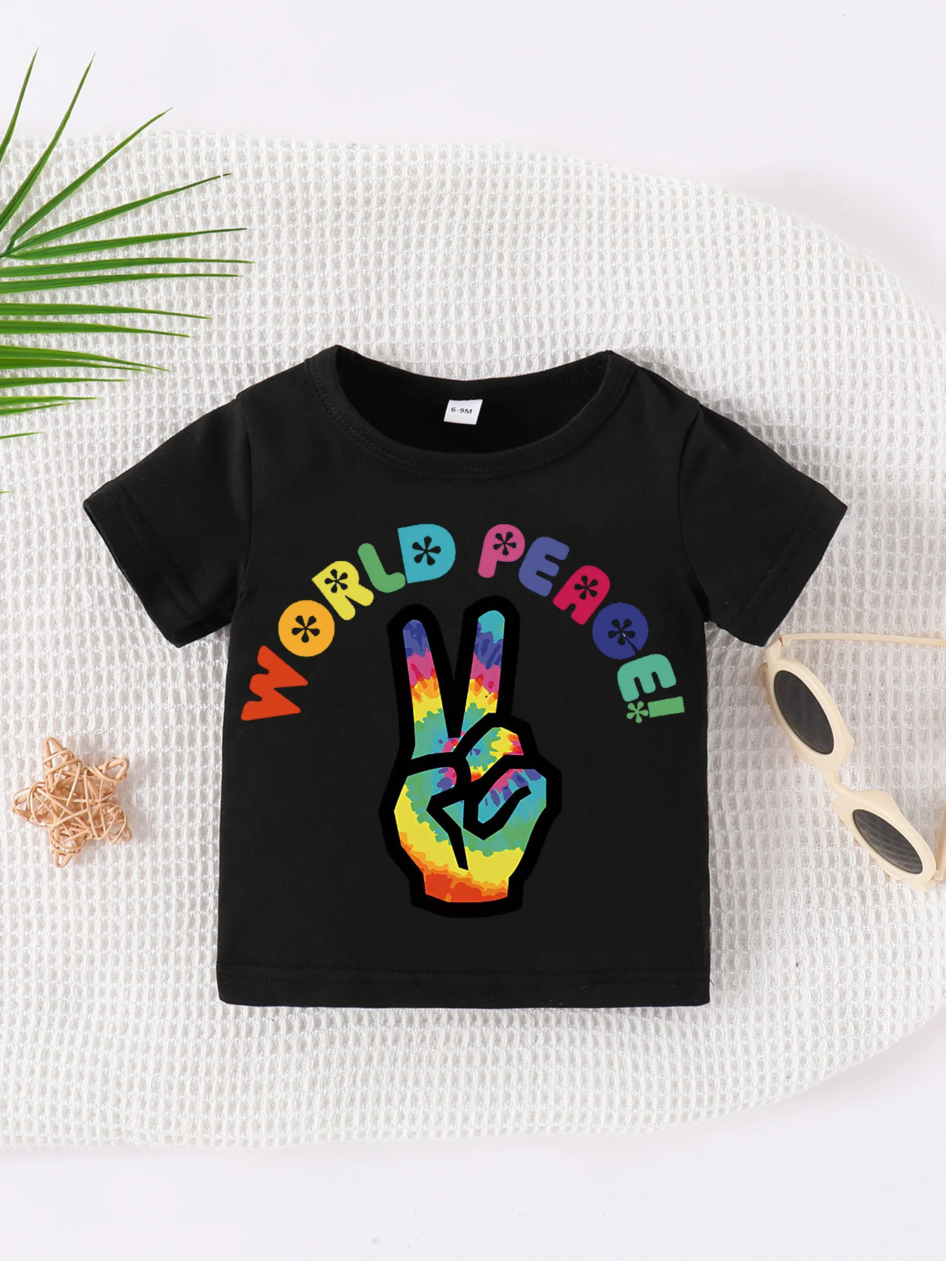 0-3 year old Summer Newborn New Solid Color Print Pullover Round Neck Short Sleeve T-shirt for Male and Female Infants and Babie
0-3 year old Summer Newborn New Solid Color Print Pullover Round Neck Short Sleeve T-shirt for Male and Female Infants and Babie