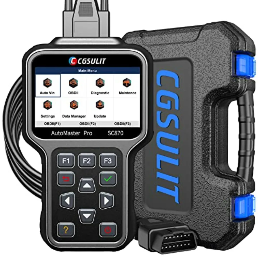 OBD2 Scanner Diagnostic Tool All System Code Reader Car Scanner with Oil Light EPB Reset Service SC870 Check Engine ABS SRS Air
OBD2 Scanner Diagnostic Tool All System Code Reader Car Scanner with Oil Light EPB Reset Service SC870 Check Engine ABS SRS Air