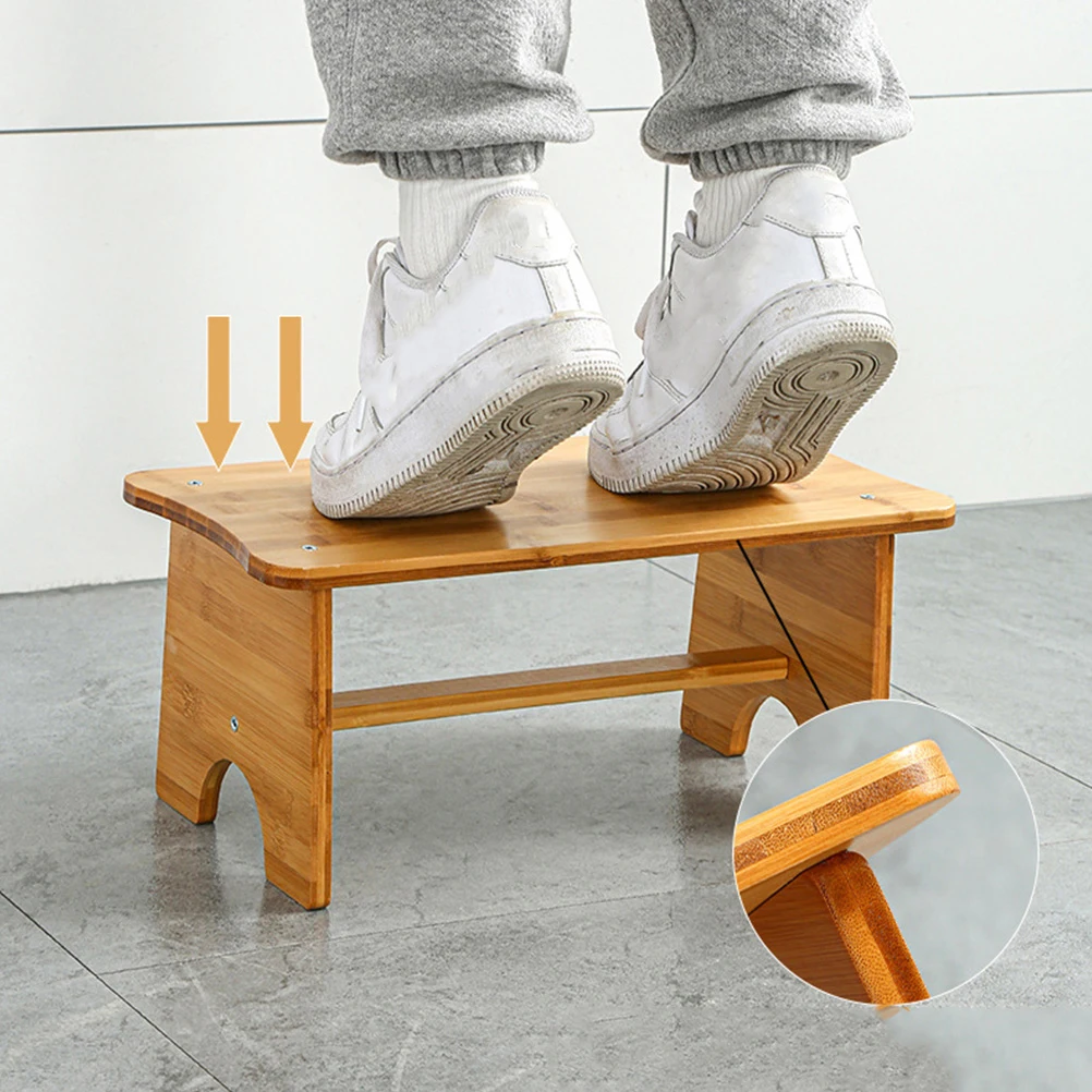 Wooden Stool Footstools Toilet Step Non Slip Bathroom Bedroom Office Rectangular Design Practical Long Use Child
Wooden Stool Footstools Toilet Step Non Slip Bathroom Bedroom Office Rectangular Design Practical Long Use Child