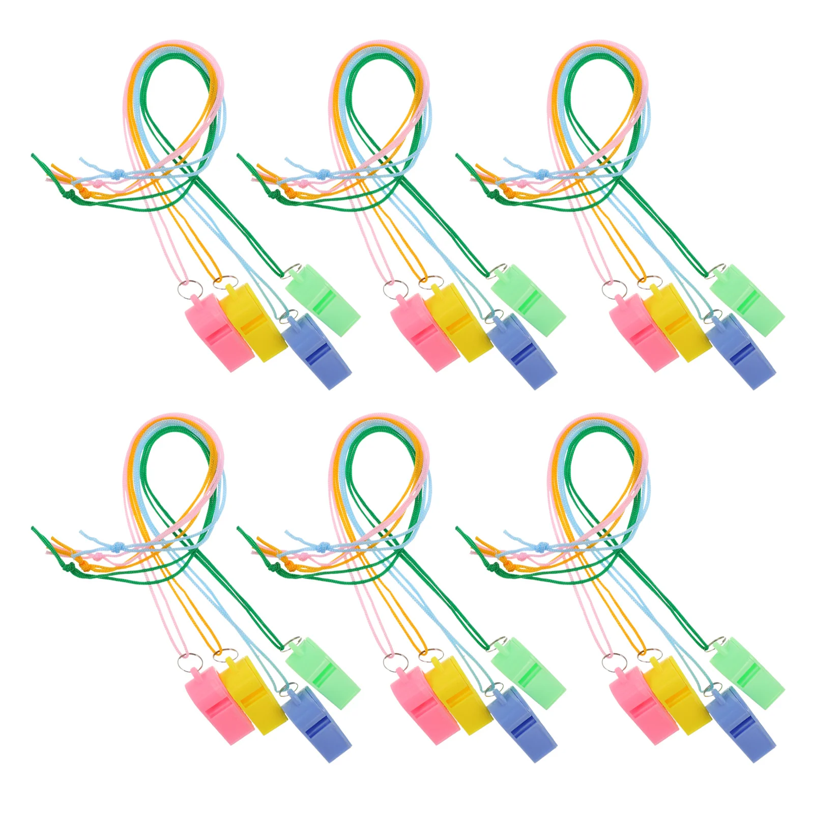 24Pcs Kids Whistle Neon Plastic Loud Safety Whistles for Outdoor Sports Party Favors Soccer Basketball Referee Training
24Pcs Kids Whistle Neon Plastic Loud Safety Whistles for Outdoor Sports Party Favors Soccer Basketball Referee Training