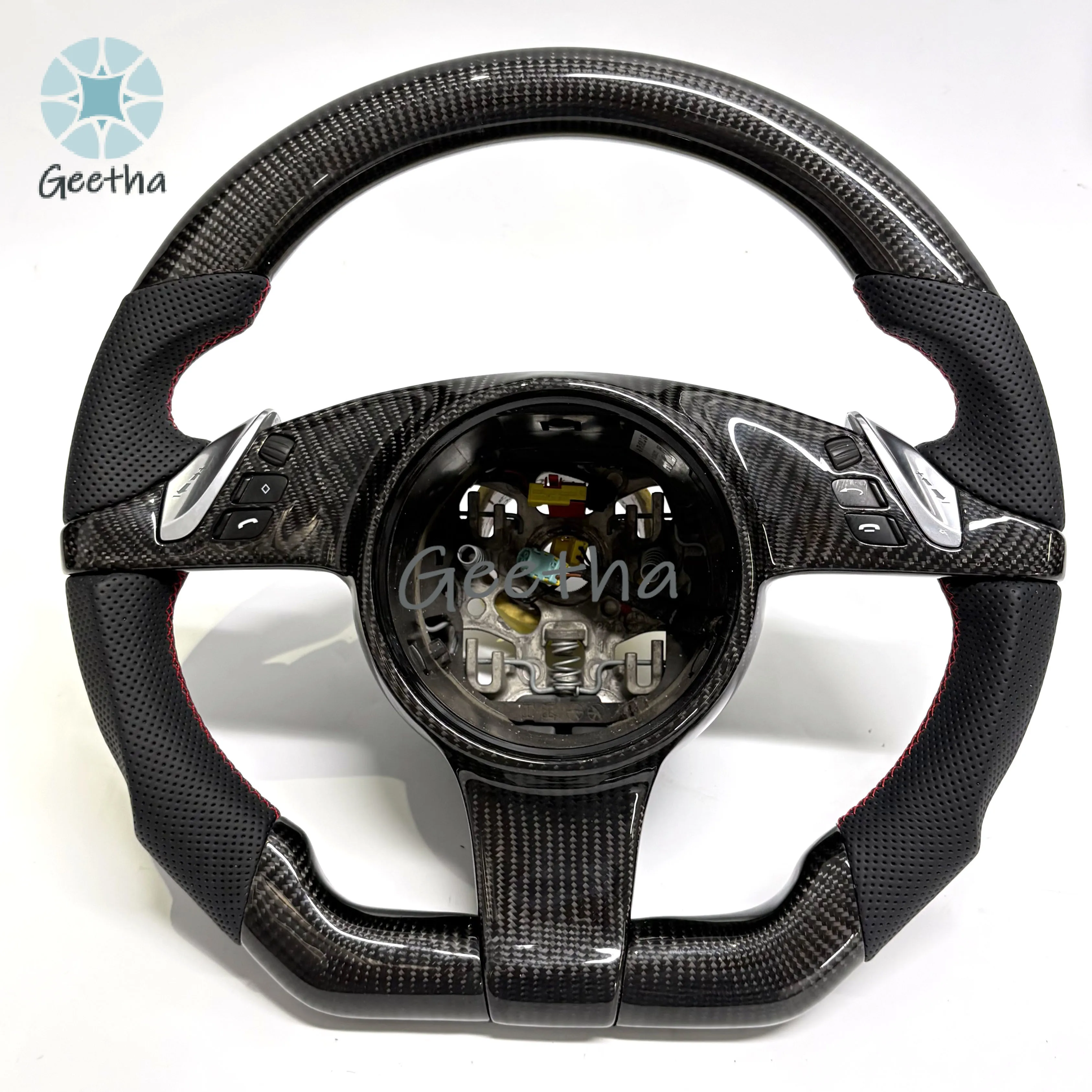 For Custom Carbon Fiber Steering Wheel for Porsche Panamera Cayenne Macan Taycan Cayman Boxster Carrera 997 918 911 718 970 971
For Custom Carbon Fiber Steering Wheel for Porsche Panamera Cayenne Macan Taycan Cayman Boxster Carrera 997 918 911 718 970 971