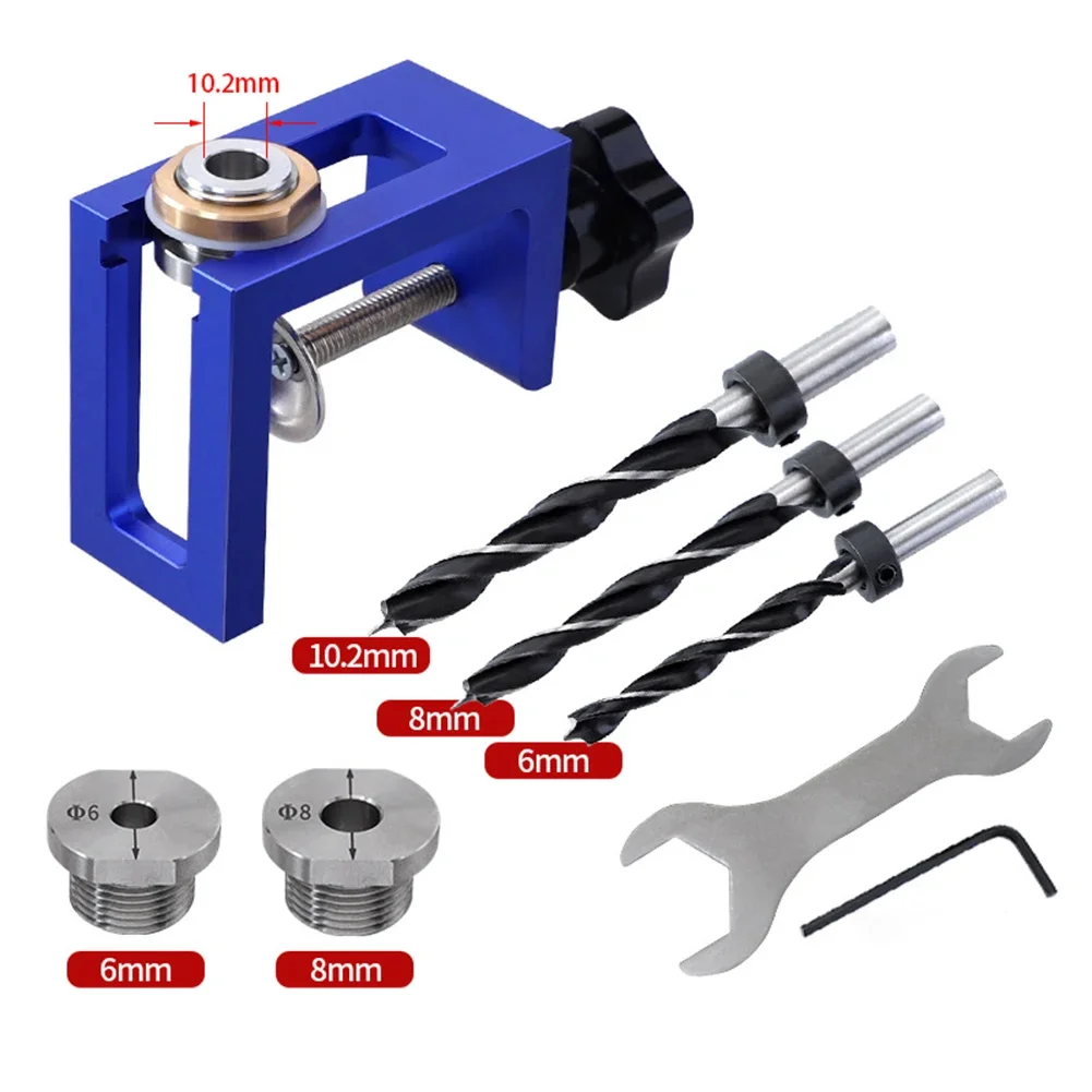 Adjustable Drill Guide Cabinet Hole Locator Cabinet Installation Electric Drill Compatible Suitable For Various Drill Sleeves
Adjustable Drill Guide Cabinet Hole Locator Cabinet Installation Electric Drill Compatible Suitable For Various Drill Sleeves