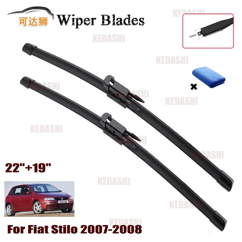 Car Wiper Blades For Fiat Stilo Multi Wagon 2007-2008 Windshield Windscreen Front Window Blades 22"+19" Car Accessories
Car Wiper Blades For Fiat Stilo Multi Wagon 2007-2008 Windshield Windscreen Front Window Blades 22"+19" Car Accessories