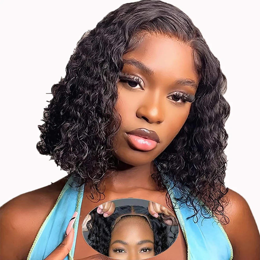 Short Bob 6x4 Lace Closure Glueless Bob Wig Deep Wave Wear And Go Glueless Human Hair Wigs Brazilian Pre Plucked Ready To Go
Short Bob 6x4 Lace Closure Glueless Bob Wig Deep Wave Wear And Go Glueless Human Hair Wigs Brazilian Pre Plucked Ready To Go