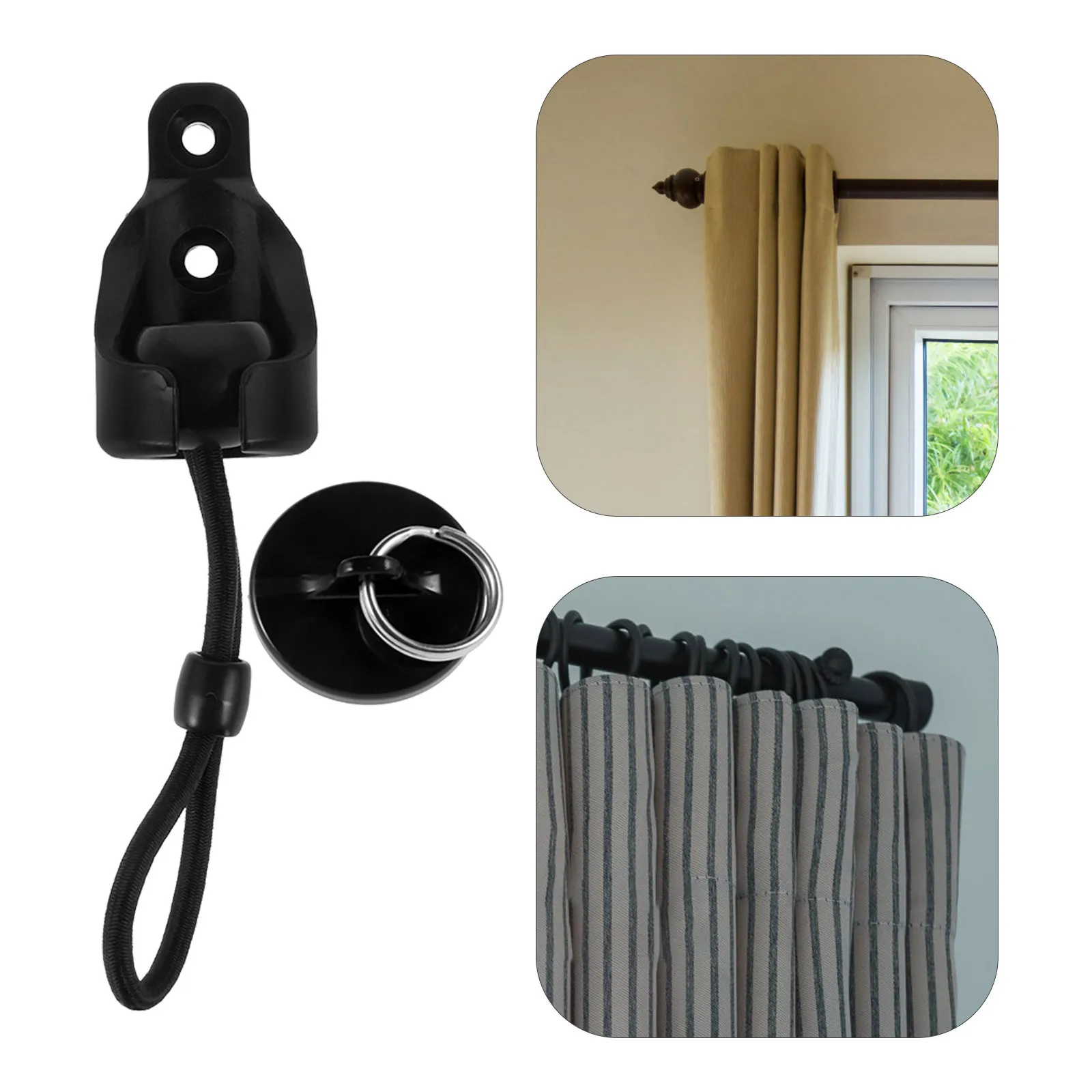 1Set Windproof Bungee Ball Cord Lock Kit Roller Shade Accessory Ball Stoppers End Caps Curtain Track Rope Fixing Buckle
1Set Windproof Bungee Ball Cord Lock Kit Roller Shade Accessory Ball Stoppers End Caps Curtain Track Rope Fixing Buckle