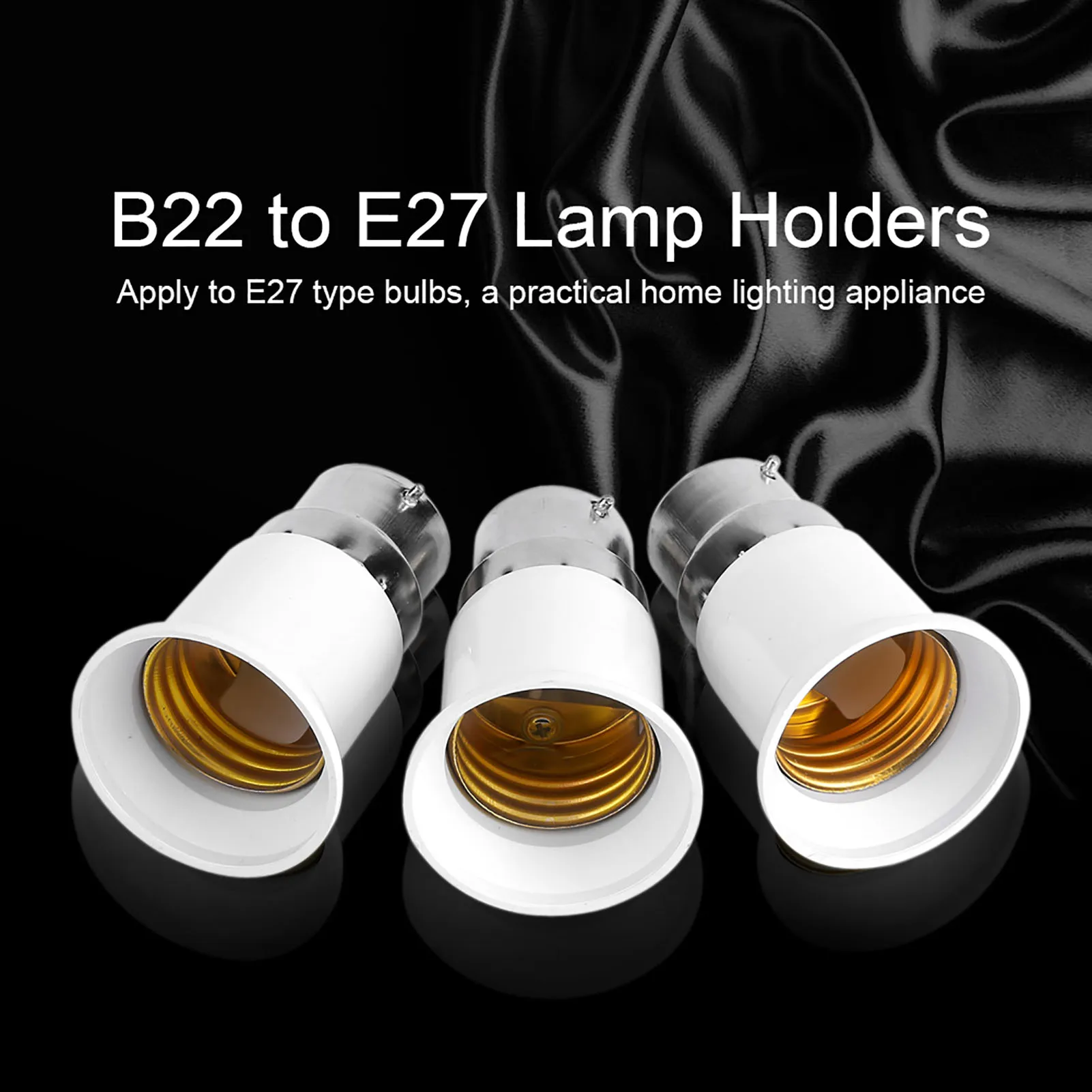 B22 to E27 Bulb Converter Bulb Socket Bulb Base B22 Male to E27 Female Socket Base Bulb Adapter Converter Lamp Holders
B22 to E27 Bulb Converter Bulb Socket Bulb Base B22 Male to E27 Female Socket Base Bulb Adapter Converter Lamp Holders
