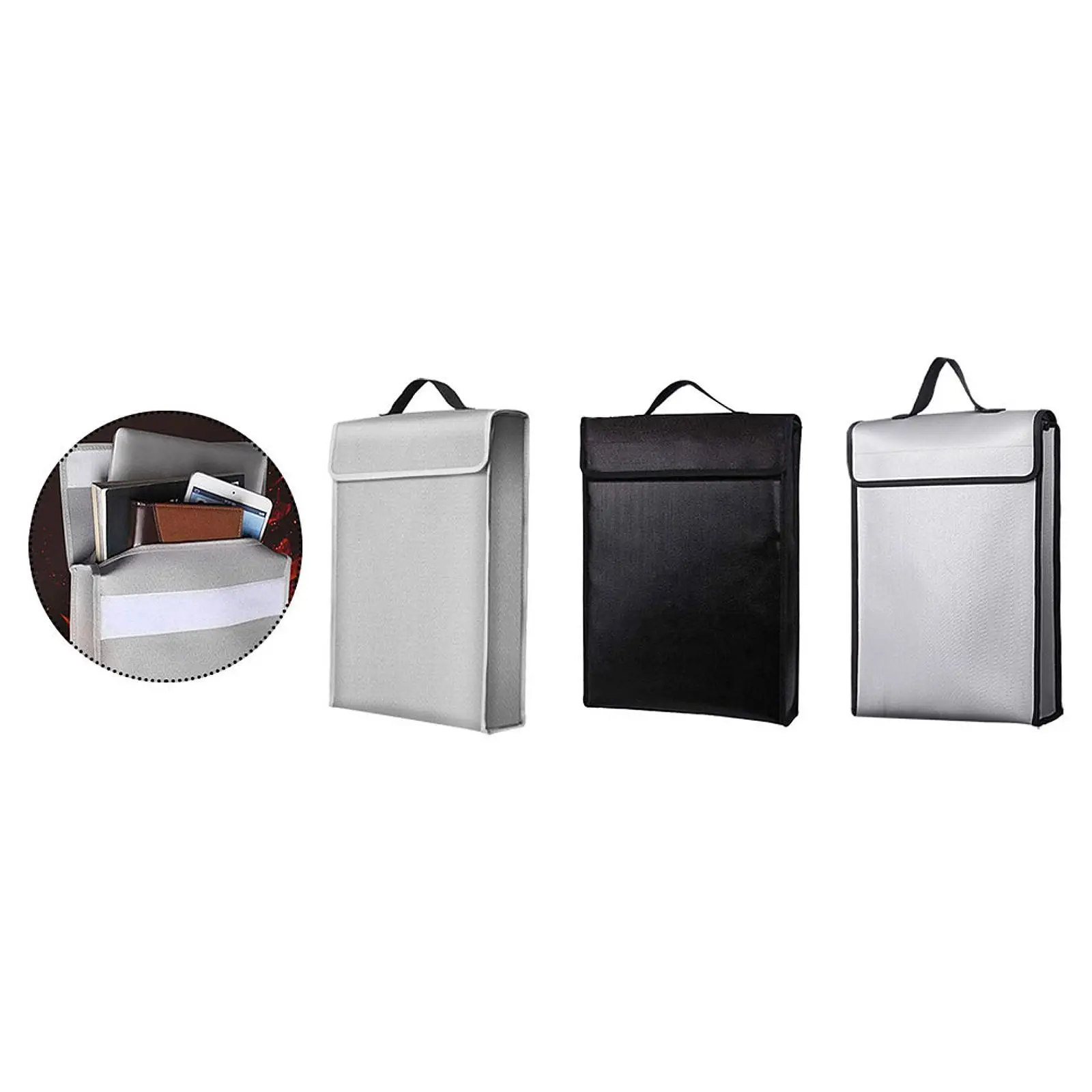 File Bag Handbag with Handle Portable Meeting Office Fireproof Document Bag
File Bag Handbag with Handle Portable Meeting Office Fireproof Document Bag