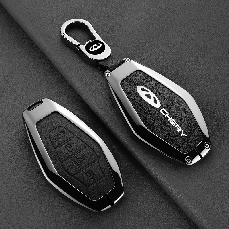 Zinc Alloy Leather Car Key Case Chery Jietu X70 X90 X95 Plus 2020 2021 2022 Key Fob Car Remote Key Housing Key Chain
Zinc Alloy Leather Car Key Case Chery Jietu X70 X90 X95 Plus 2020 2021 2022 Key Fob Car Remote Key Housing Key Chain