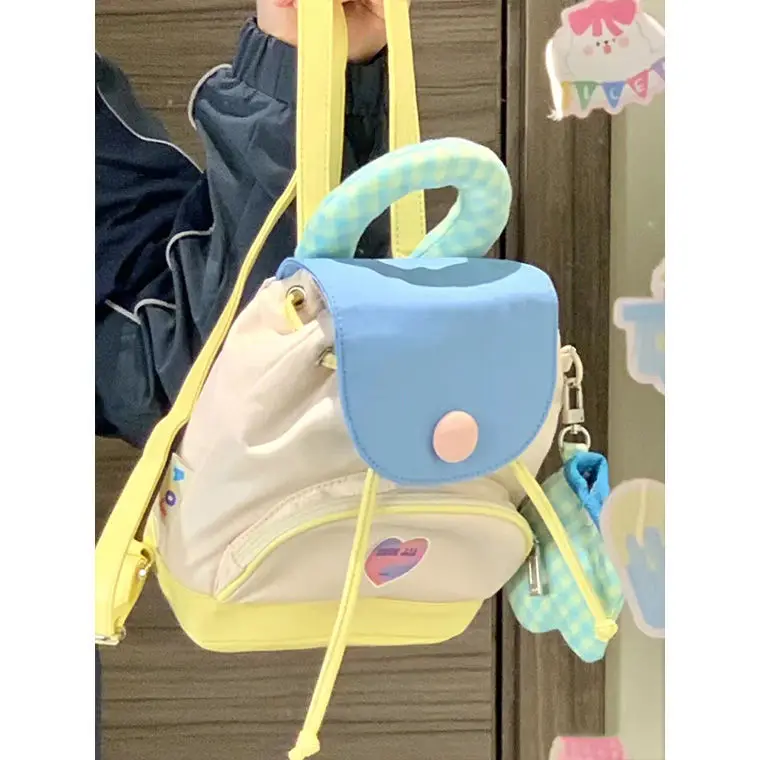 Dopamine Girl Summer Button Cinnamon Dog Light Blue White Backpack Nylon Material Zipper Closure Commute Style Youth Backpack
Dopamine Girl Summer Button Cinnamon Dog Light Blue White Backpack Nylon Material Zipper Closure Commute Style Youth Backpack