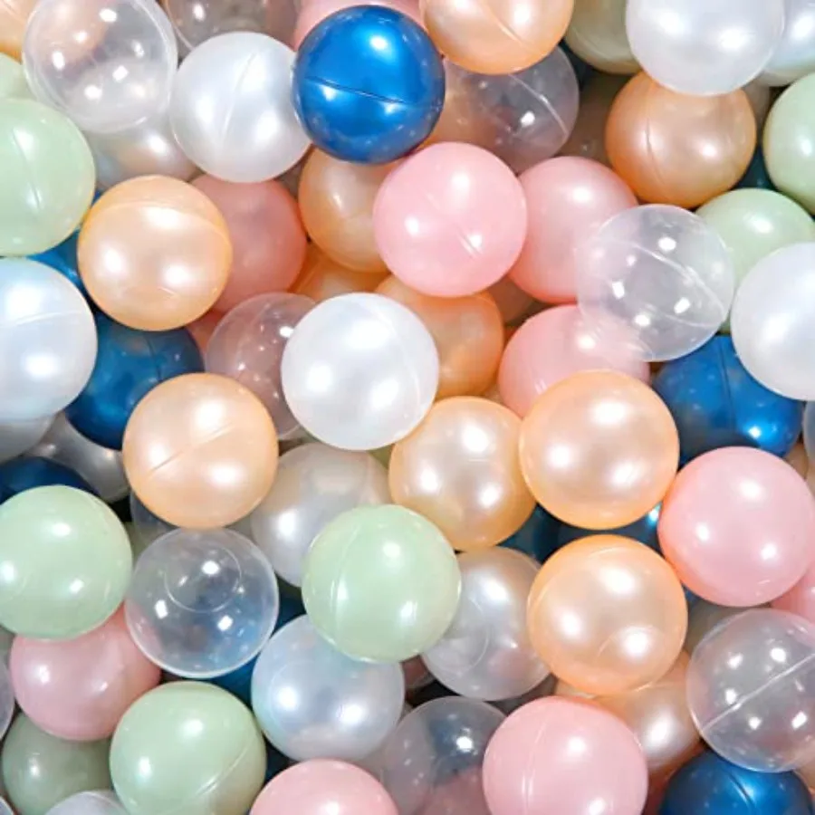 Ball Pit for Toddlers Pack of - BPAandPhthalate Free Non-Toxic Crush Proof Soft Plastic for 1-5Years Old Toddlers Girl Birthday
Ball Pit for Toddlers Pack of - BPAandPhthalate Free Non-Toxic Crush Proof Soft Plastic for 1-5Years Old Toddlers Girl Birthday