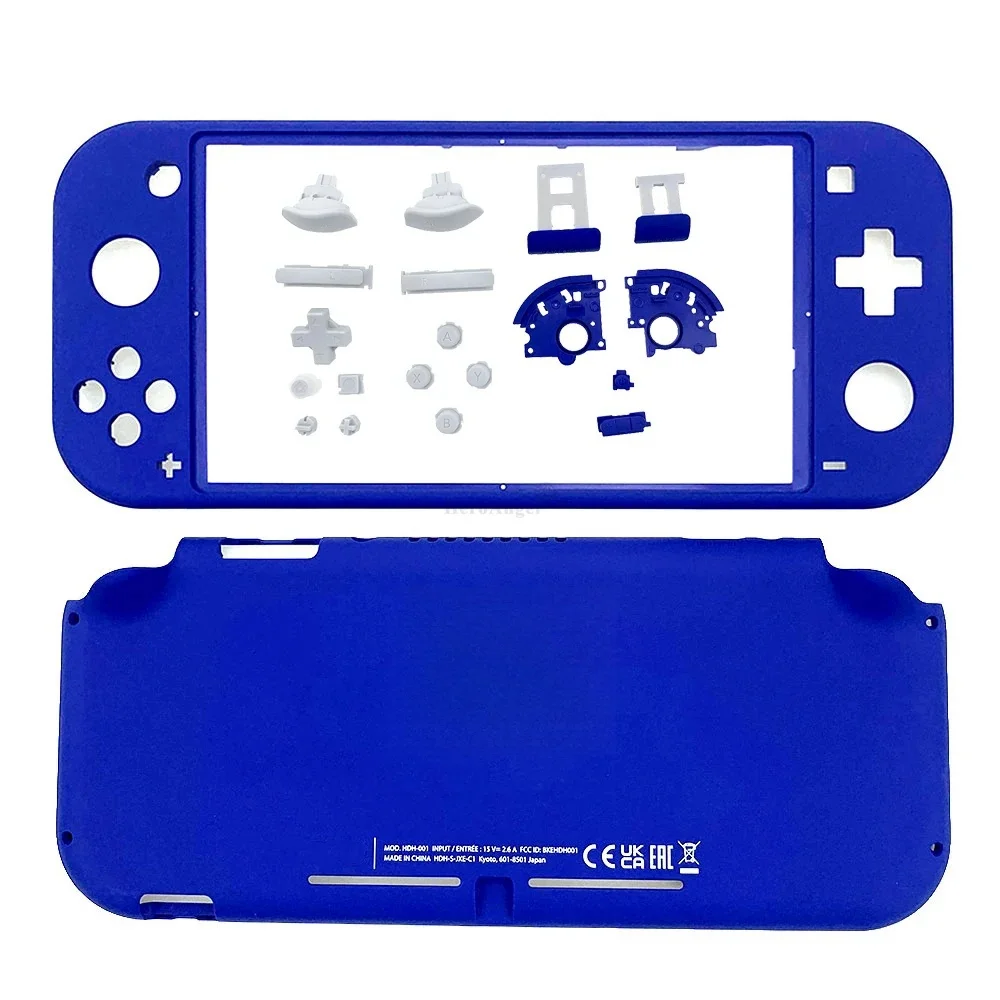 Blue Replacement Plastic Shell Housing Case with Buttons for Nintendo Switch Lite Console Front And Back Faceplate Cover
Blue Replacement Plastic Shell Housing Case with Buttons for Nintendo Switch Lite Console Front And Back Faceplate Cover