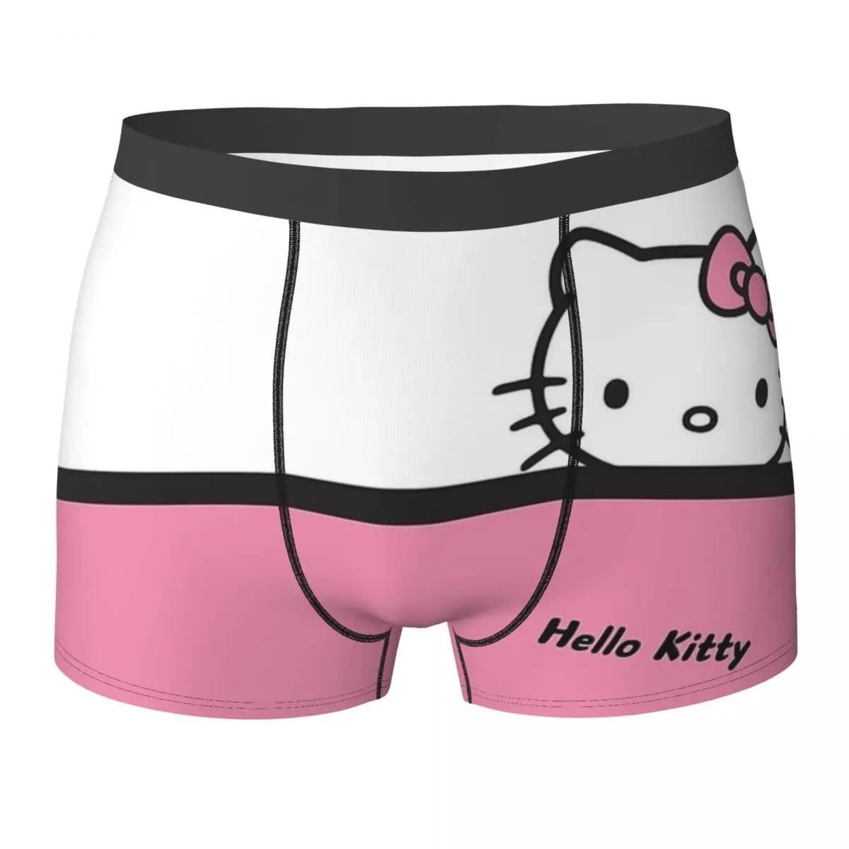 Розовое дизайнерское нижнее белье Hello Kitty, мужские трусы-боксеры, удобные боксеры, модные трусы большого размера с принтом
Розовое дизайнерское нижнее белье Hello Kitty, мужские трусы-боксеры, удобные боксеры, модные трусы большого размера с принтом