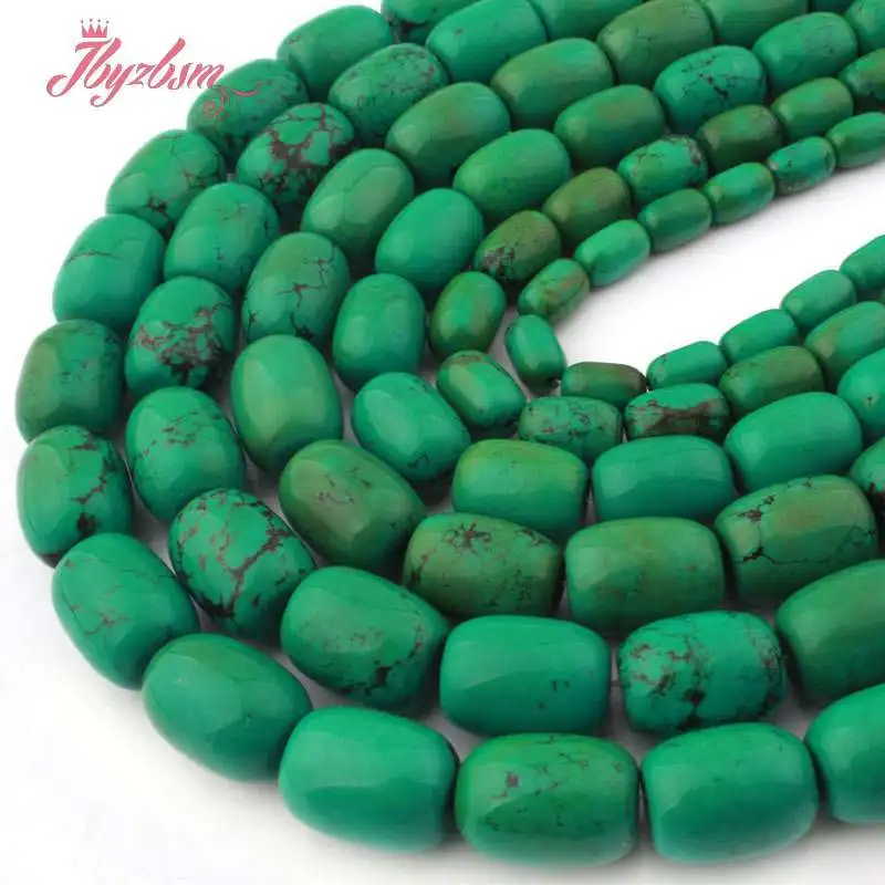 Column Green Turqupise Loose Beads for DIY Accessories Bracelet Necklace Charms Jewelry Making 15 inch 8x12/10x14/12x16/13x18mm
Column Green Turqupise Loose Beads for DIY Accessories Bracelet Necklace Charms Jewelry Making 15 inch 8x12/10x14/12x16/13x18mm