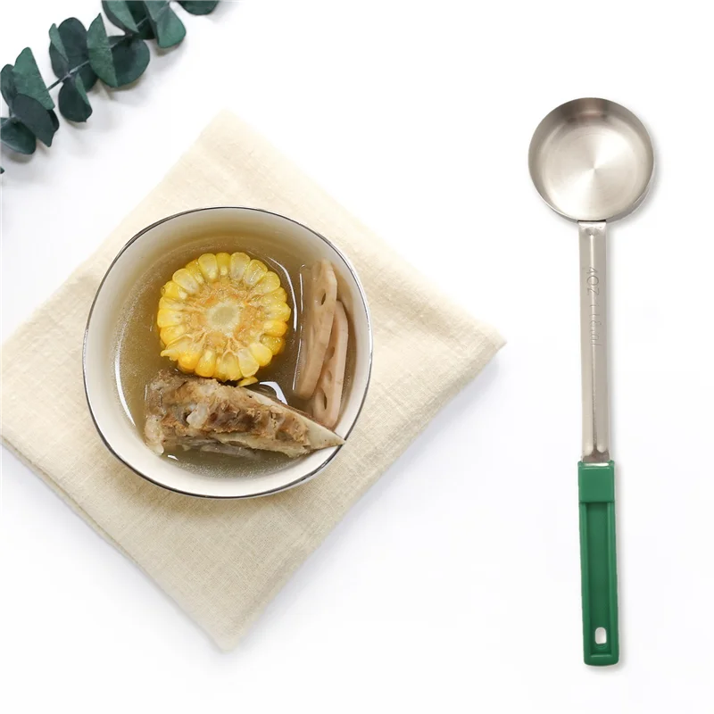 【HOT】Pizza Spread Sauce Ladle Spoon With Long Rubber Handle Anti-Hot Pizza Spread Ladle Measuring Soup Spoon Cooking Tools
【HOT】Pizza Spread Sauce Ladle Spoon With Long Rubber Handle Anti-Hot Pizza Spread Ladle Measuring Soup Spoon Cooking Tools