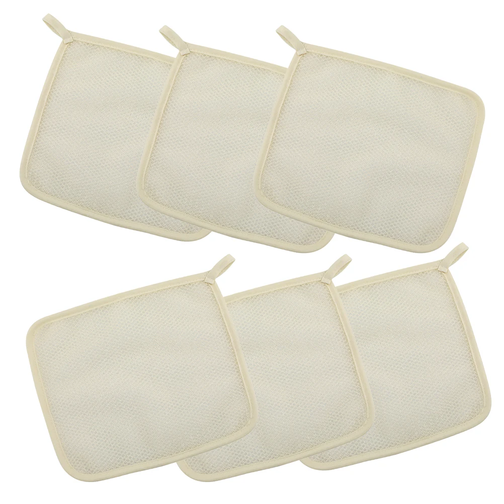 6Pcs Exfoliator Nylon Towel Bath Brush Shower Scrub Back Rub Body Bathing Accessories Bathing Accessories
6Pcs Exfoliator Nylon Towel Bath Brush Shower Scrub Back Rub Body Bathing Accessories Bathing Accessories