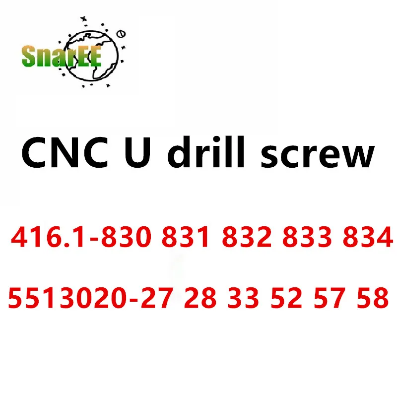 416.1 5513020 U Drill Screw 416.1-830 831 832 833 834 5513020-27 28 33 52 57 58 CNC Lathe Accessories
416.1 5513020 U Drill Screw 416.1-830 831 832 833 834 5513020-27 28 33 52 57 58 CNC Lathe Accessories