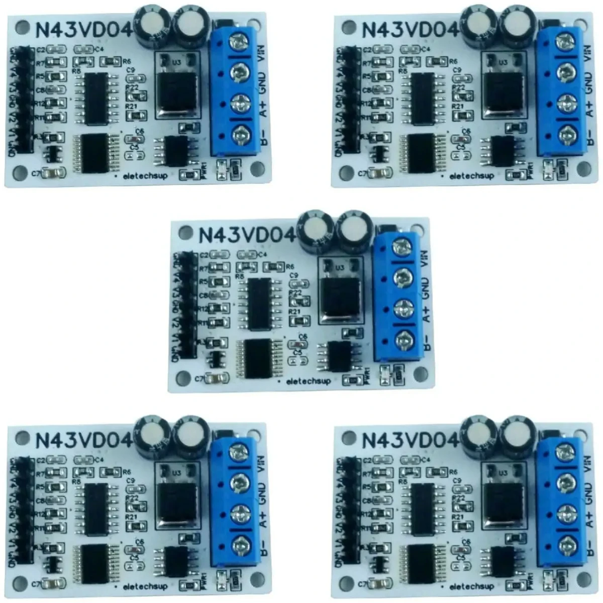 N43IC04 N43VD04 4-20MA/0-5V/0-10V 4ch Current/Voltage Analog Acquisition RS485 Modbus RTU ADC ModulX
N43IC04 N43VD04 4-20MA/0-5V/0-10V 4ch Current/Voltage Analog Acquisition RS485 Modbus RTU ADC ModulX
