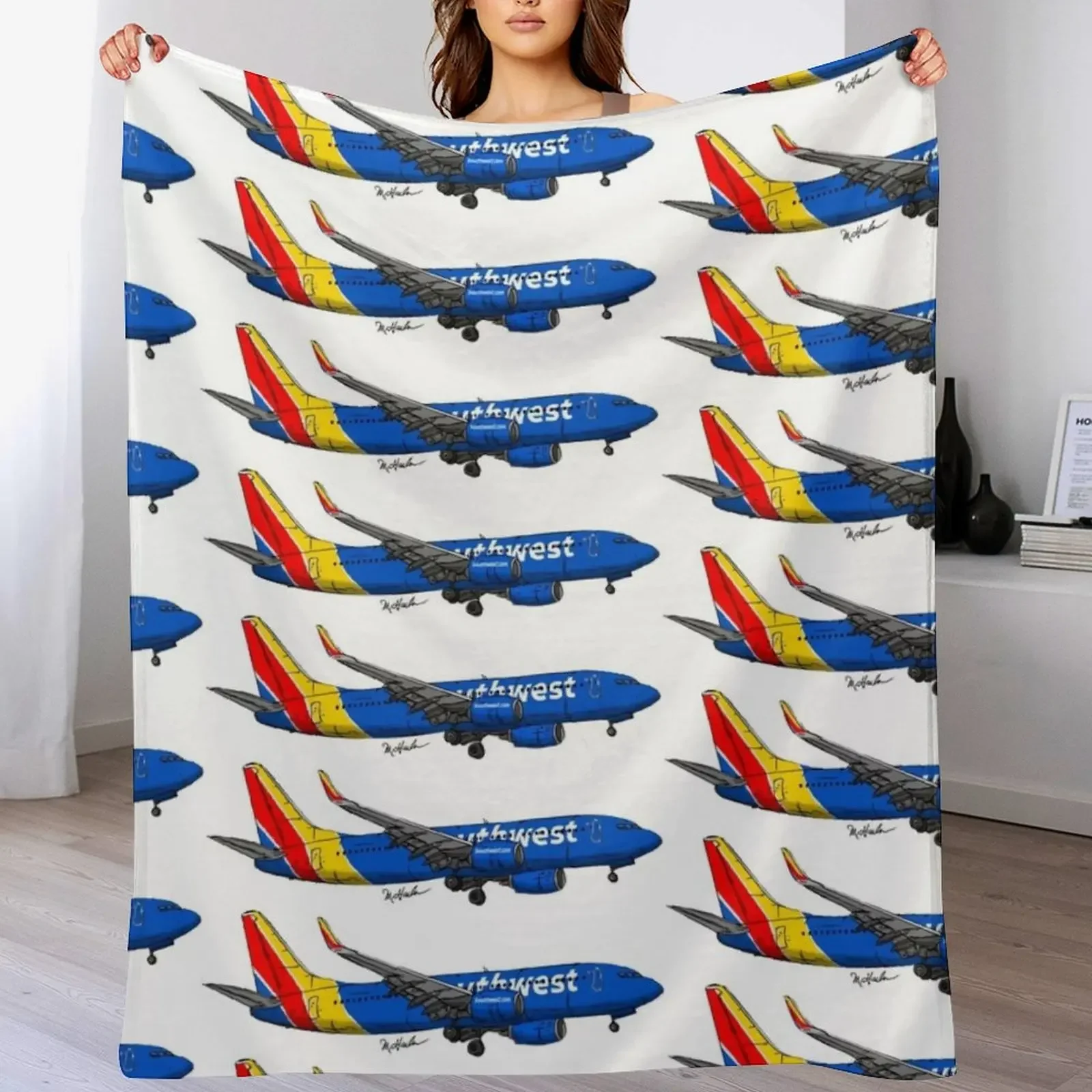 Being 737 Southwest Throw Blanket Fashion Sofas Plaid on the sofa Plush Multi-Purpose Blankets
Being 737 Southwest Throw Blanket Fashion Sofas Plaid on the sofa Plush Multi-Purpose Blankets