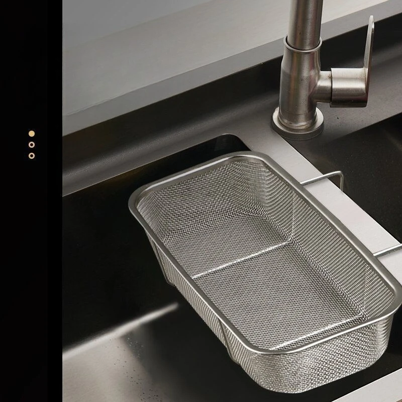 Новая многофункциональная сливная раковина из нержавеющей стали, кухонная мойка, фильтр для остатков, непробиваемая подвесная сливная корзина, полка
Новая многофункциональная сливная раковина из нержавеющей стали, кухонная мойка, фильтр для остатков, непробиваемая подвесная сливная корзина, полка