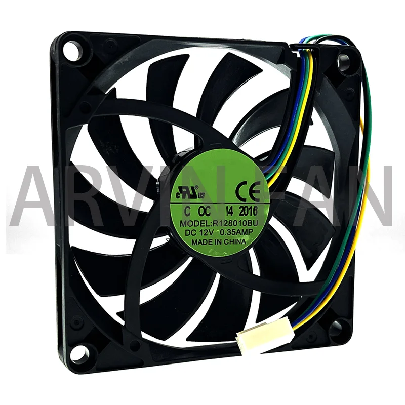 New R128010BU 80mm 10mm Slim Cooler Heatsink Fan 80X80X10mm Dual Ball Bearing 0.35A 3900RPM High Speed PWM Cooler
New R128010BU 80mm 10mm Slim Cooler Heatsink Fan 80X80X10mm Dual Ball Bearing 0.35A 3900RPM High Speed PWM Cooler