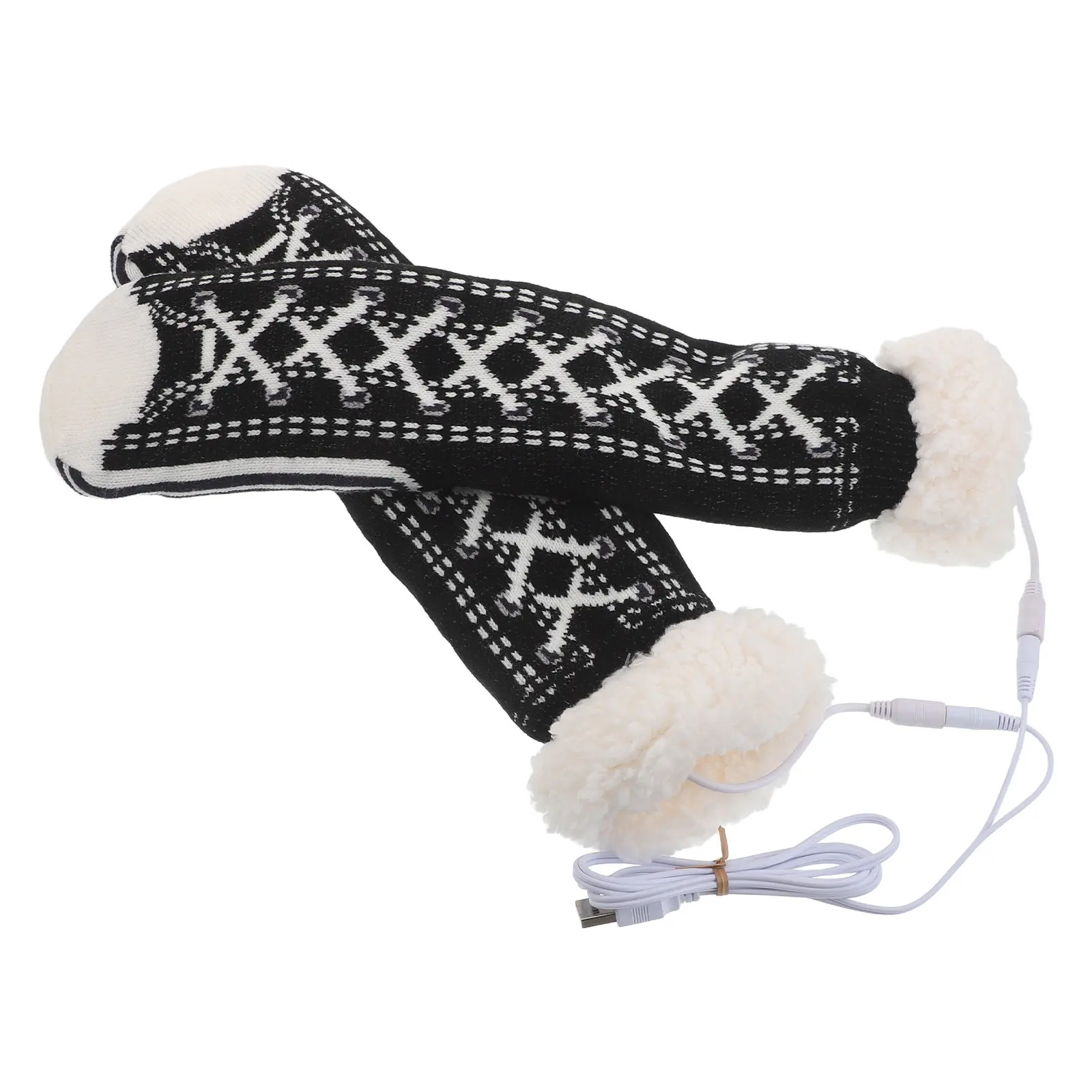 1Pair USB Electric Heated Socks Foot Warmer 45Cm Thermal Heated Leg Warmers Soft Breathable Warm Feet Winter Socks Men Women
1Pair USB Electric Heated Socks Foot Warmer 45Cm Thermal Heated Leg Warmers Soft Breathable Warm Feet Winter Socks Men Women