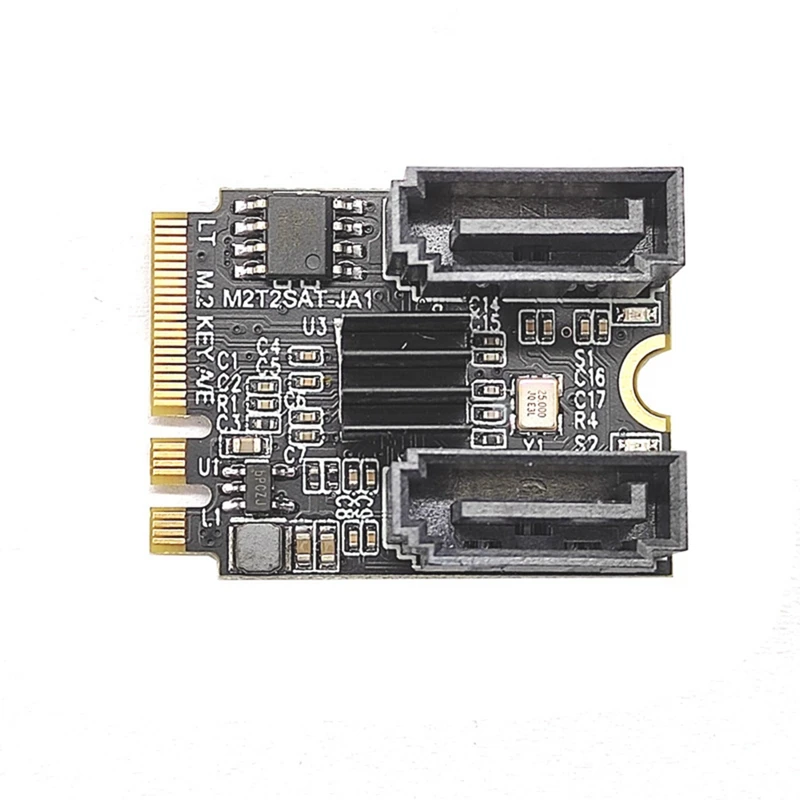 Адаптер M2 на SATA3.0 M.2 NGFF KEY A + E PCI Express на SATA3.0, два порта, 6 Гбит/с, карта расширения жесткого диска JMB582 без привода
Адаптер M2 на SATA3.0 M.2 NGFF KEY A + E PCI Express на SATA3.0, два порта, 6 Гбит/с, карта расширения жесткого диска JMB582 без привода